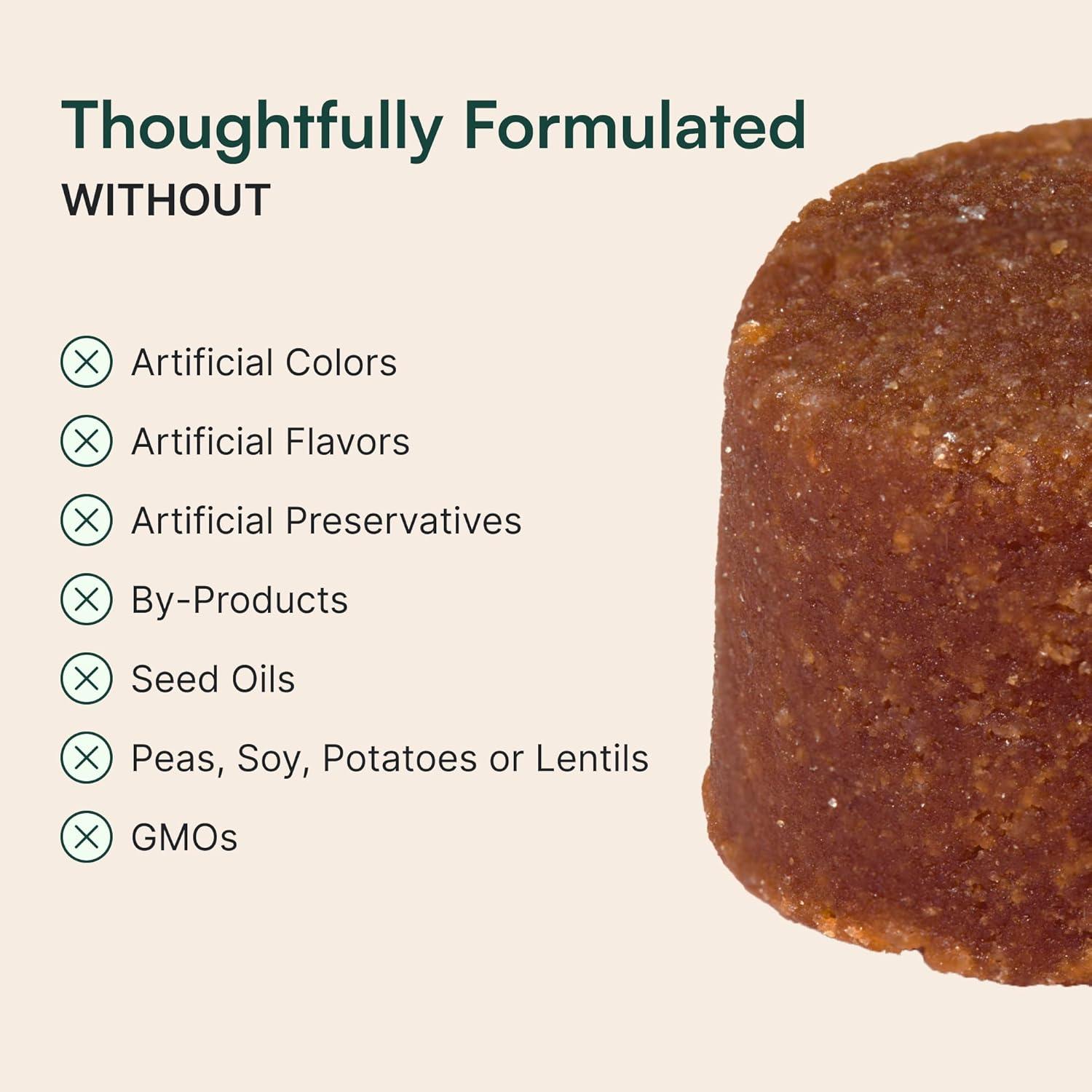 imageWuffes 23in1 Dog Multivitamin Supplement for Hip ampamp Joint Skin ampamp Coat and Immune System Support with Omega 3 Iron Zinc Vitamin C  Minerals ampamp Vitamins for Senior Dogs and Puppies  30 Soft Chews30 Chews Pack of 1