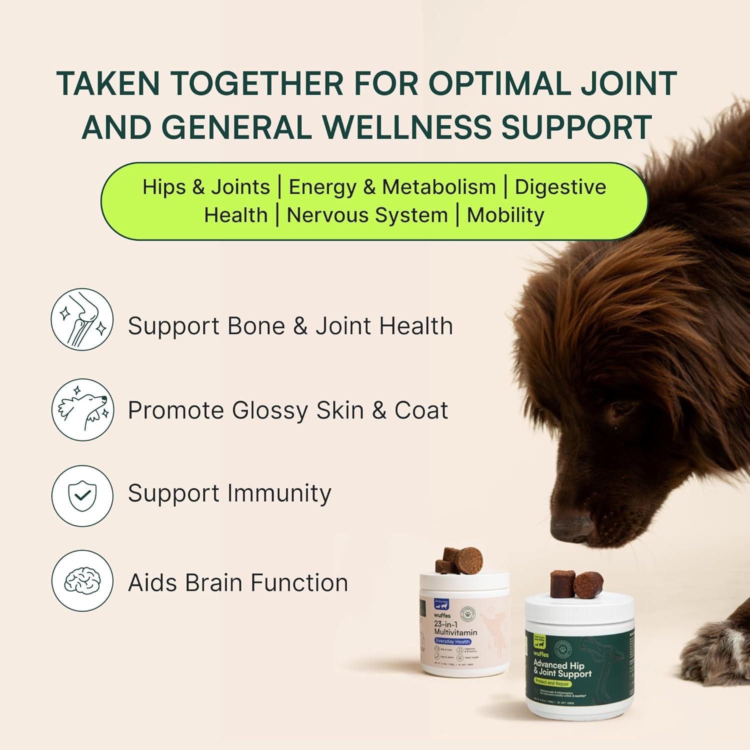 imageWuffes Hip and Joint Supplement for Large Breeds and 23in1 Multivitamin BundleLarge Breed